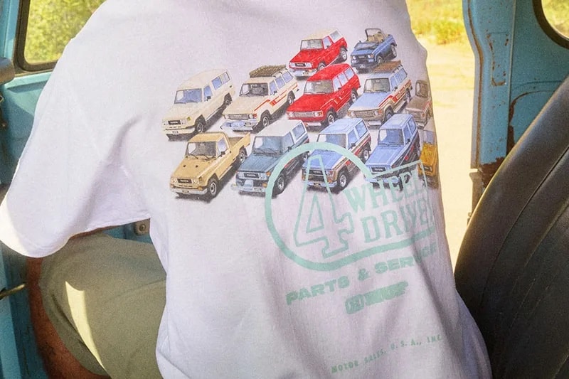 ハフがランドクルーザーに焦点を当てたトヨタとのコラボコレクションを発売 HUF x Toyota Land Cruiser Capsule Release Info