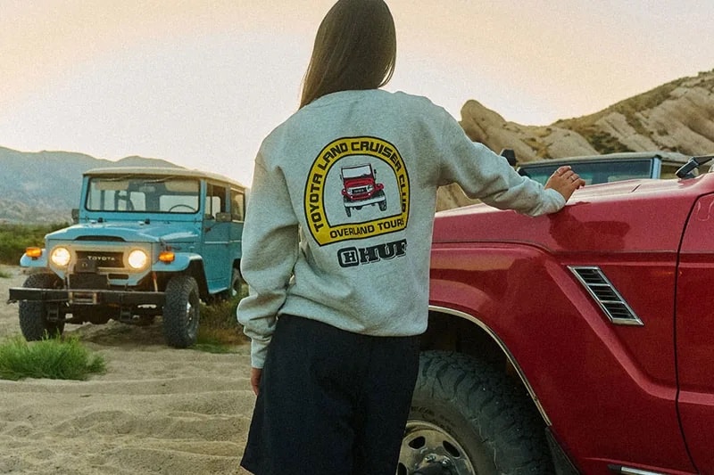ハフがランドクルーザーに焦点を当てたトヨタとのコラボコレクションを発売 HUF x Toyota Land Cruiser Capsule Release Info