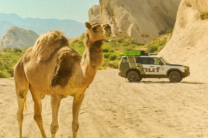 ハフがランドクルーザーに焦点を当てたトヨタとのコラボコレクションを発売 HUF x Toyota Land Cruiser Capsule Release Info