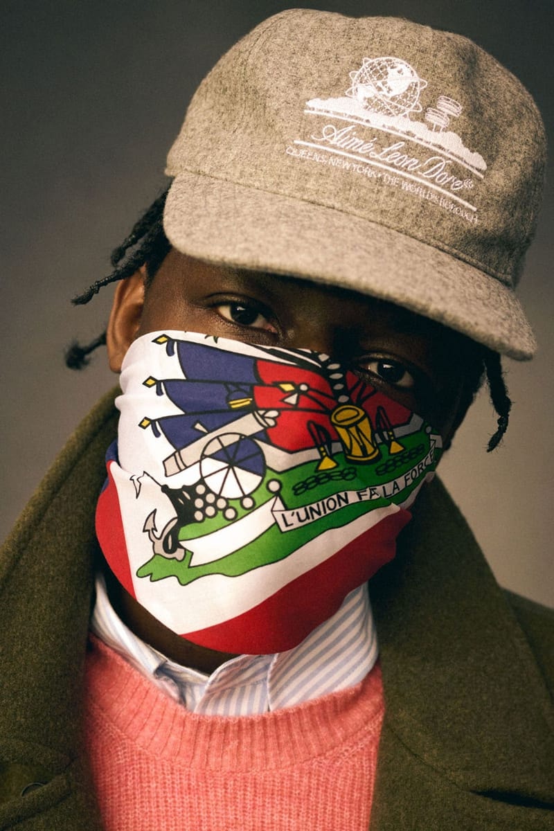エメ レオン ドレが2024年秋冬コレクションのルックブックを公開 Mach-Hommy Fronts New Aimé Leon Dore Teaser new york city queens jersey nyc summer 2024 collection info collab fall winter fw24 release info fashion ald first drop gore-tex newark jersey haiti rapper 