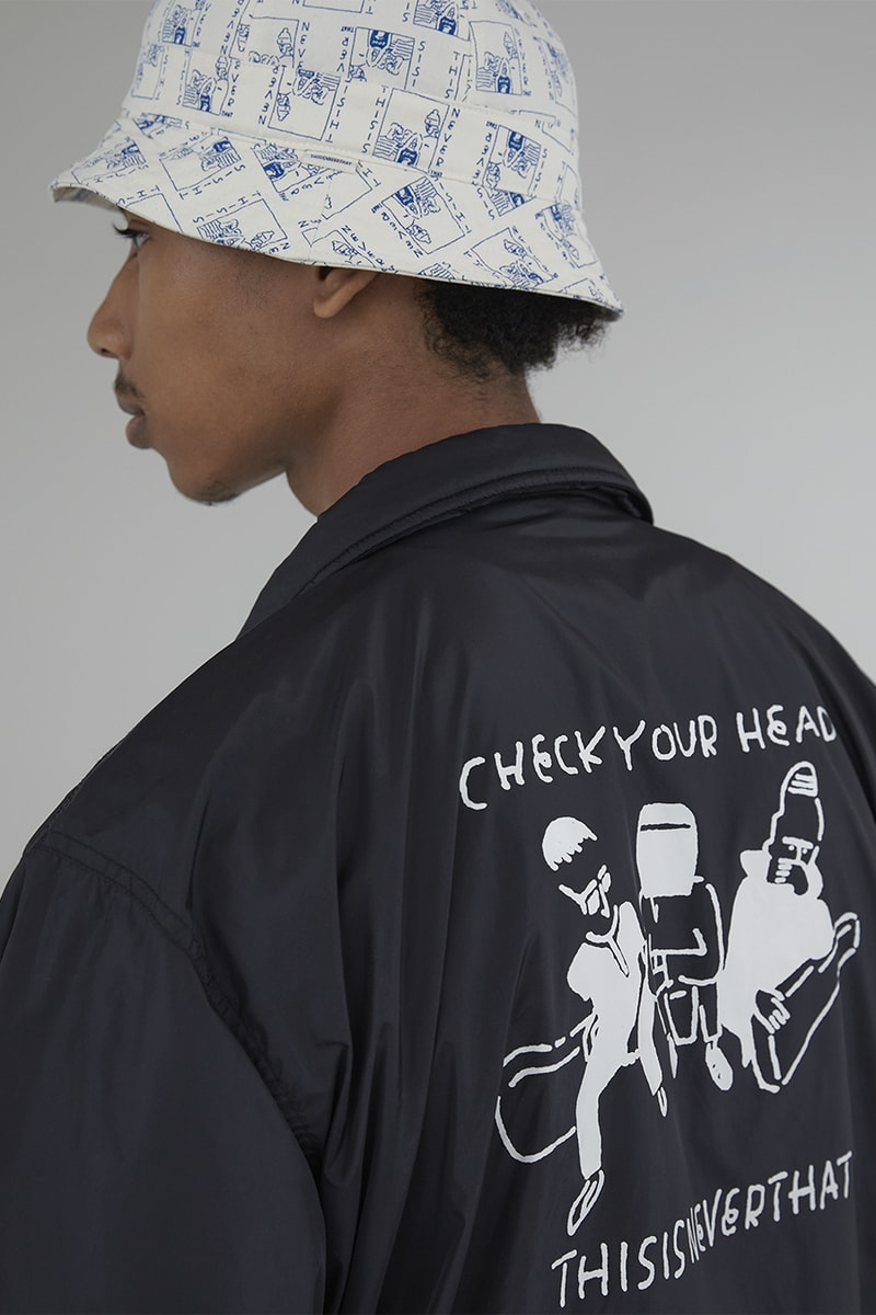 ディスイズネバーザットがアーティスト 長場雄とコラボしたカプセルコレクションを発売 thisisneverthat yu nagaba collab collection release info
