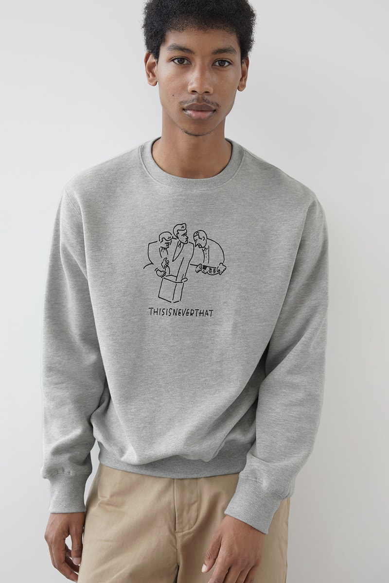 ディスイズネバーザットがアーティスト 長場雄とコラボしたカプセルコレクションを発売 thisisneverthat yu nagaba collab collection release info