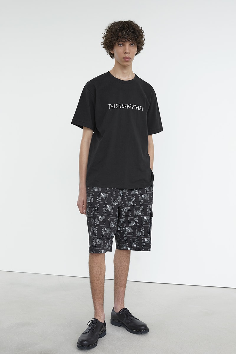 ディスイズネバーザットがアーティスト 長場雄とコラボしたカプセルコレクションを発売 thisisneverthat yu nagaba collab collection release info
