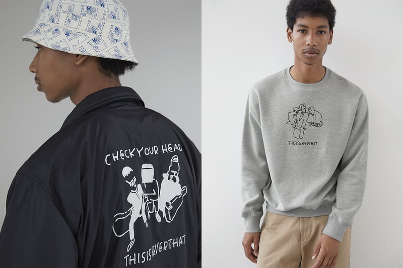 thisisneverthat がアーティスト 長場雄とコラボしたカプセルコレクションを発売
