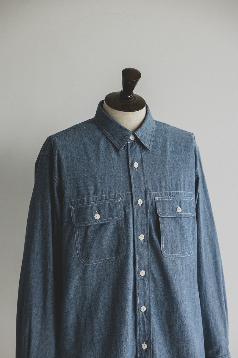 ビームス プラス x エンジニアド ガーメンツの別注ネーム PEG が復活 BEAMS PLUS x ENGINEERED GARMENTS PEG Vertifield Shirt