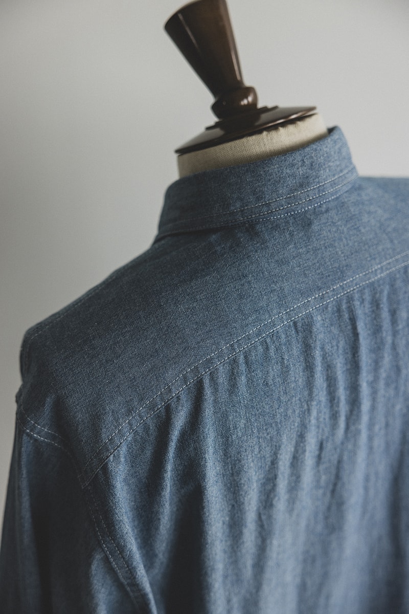 ビームス プラス x エンジニアド ガーメンツの別注ネーム PEG が復活 BEAMS PLUS x ENGINEERED GARMENTS PEG Vertifield Shirt
