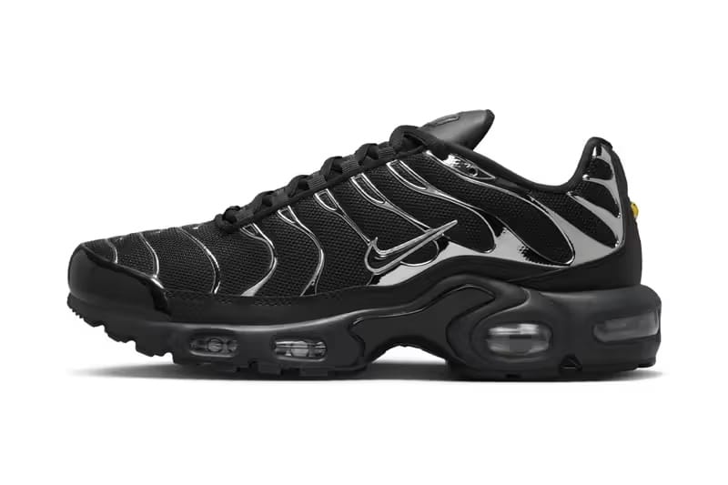 Nike Air Max Plus からメタリックシルバーのパーツが輝く新色モデルが登場