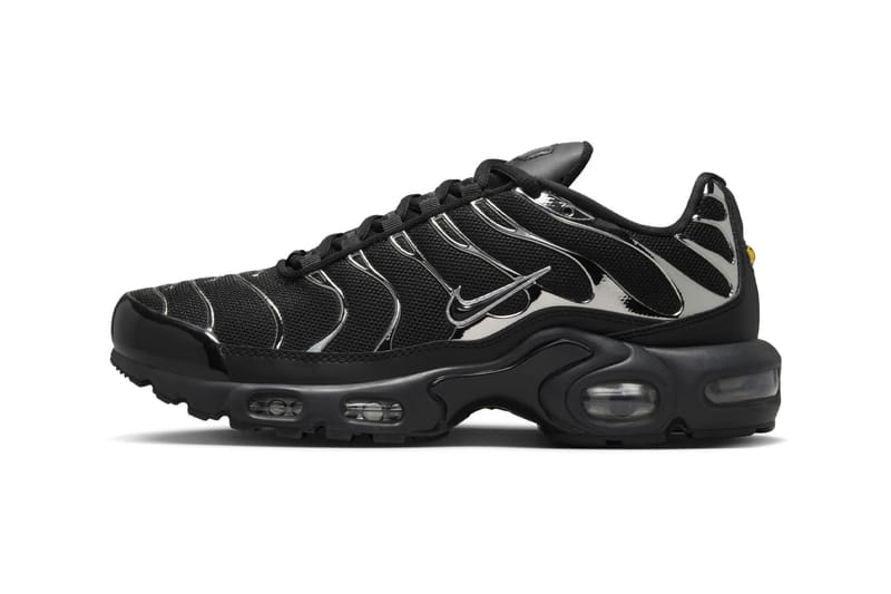 ナイキエアマックスプラスからメタリックシルバーのパーツが輝く新色モデルが登場 Nike Air Max Plus “Black/Metallic Silver” HJ9743-001 Release Info