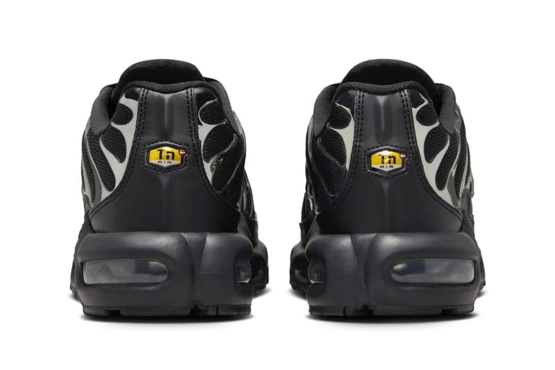 ナイキエアマックスプラスからメタリックシルバーのパーツが輝く新色モデルが登場 Nike Air Max Plus “Black/Metallic Silver” HJ9743-001 Release Info