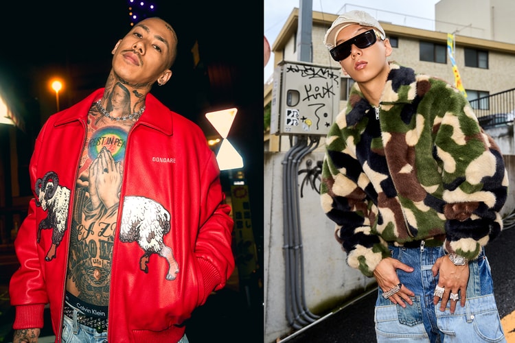 DONCARE のルックに千葉雄喜と JP THE WAVY が登場