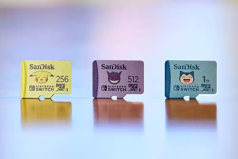 Nintendo Switch 向けの『ポケモン』仕様 microSD が発売