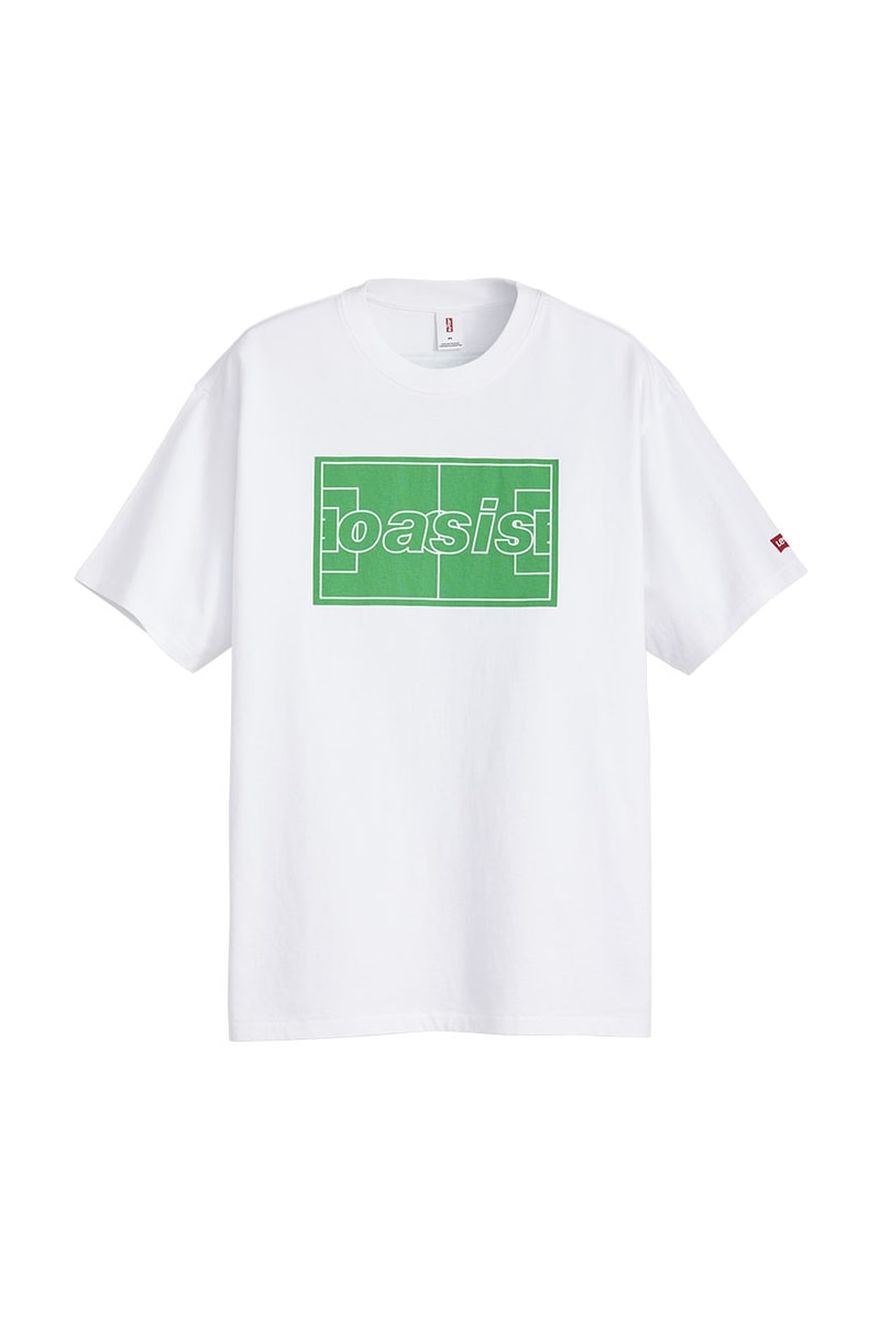 リーバイスとオアシスのコラボレーションTシャツが登場 levis band t shirt collection oasis collab t shirt release info
