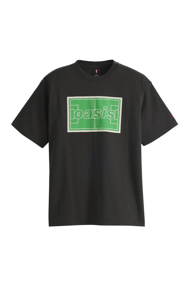 リーバイスとオアシスのコラボレーションTシャツが登場 levis band t shirt collection oasis collab t shirt release info