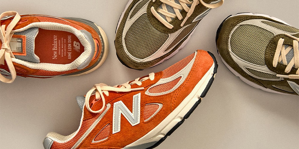 エメレオンドレxニューバランスの最新コラボモデル 990v4が発売 