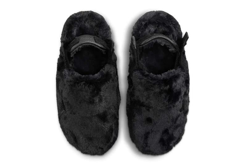 ナイキよりホリデーシーズンに向けたカームミュールの新作3型が登場 Nike's Calm Mule Gets Furry Makeover Holiday Season balck pink sanddrift beige FZ3119-001 FZ3118-100 FZ3119-600