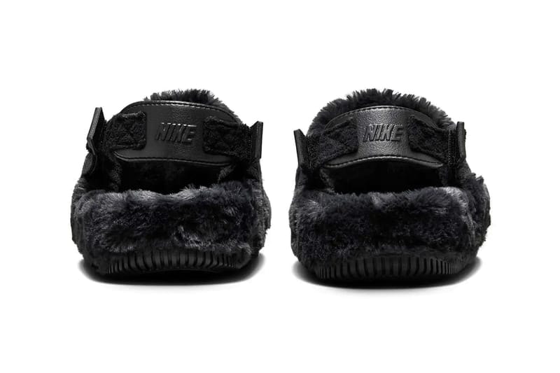 ナイキよりホリデーシーズンに向けたカームミュールの新作3型が登場 Nike's Calm Mule Gets Furry Makeover Holiday Season balck pink sanddrift beige FZ3119-001 FZ3118-100 FZ3119-600