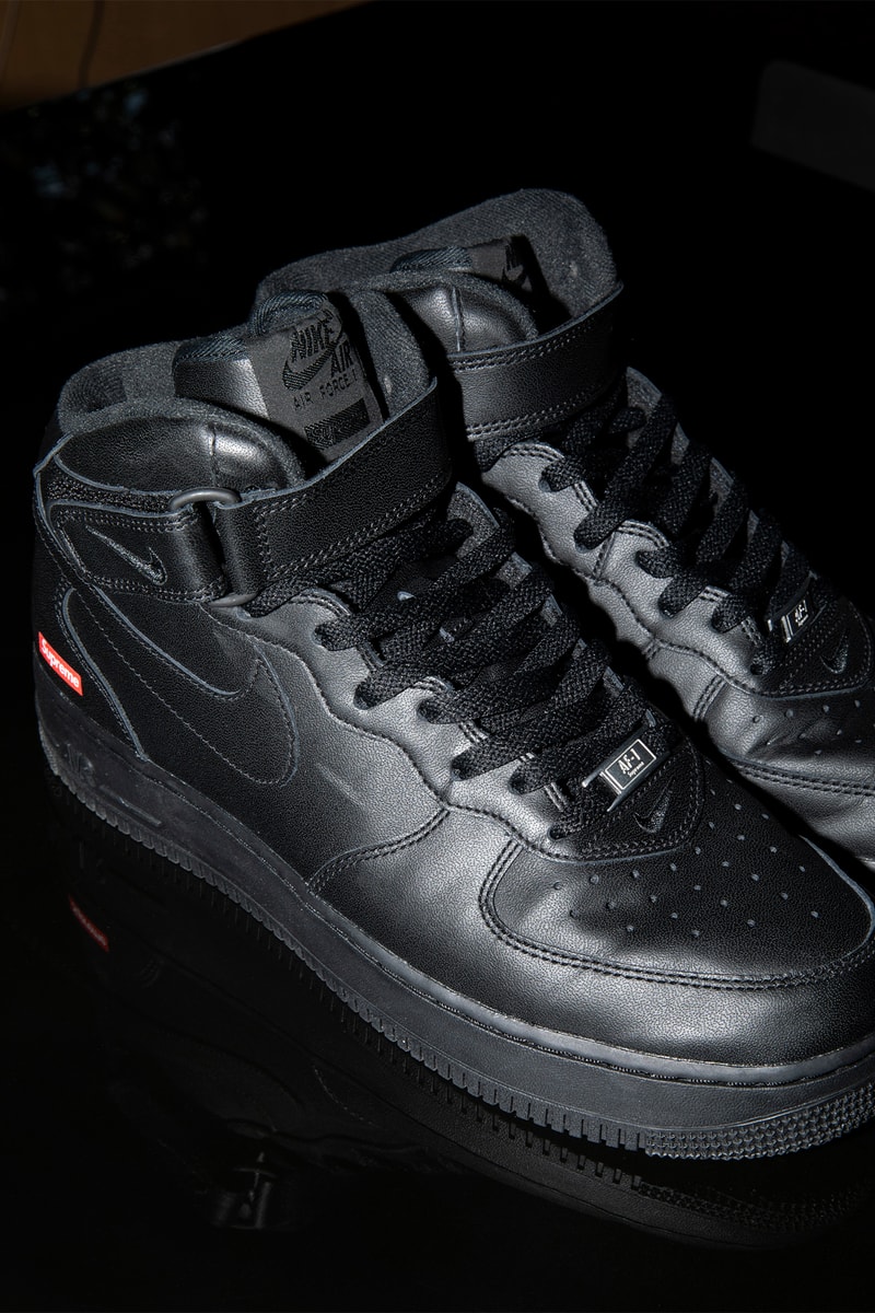 シュプリーム x ナイキ エアフォース 1 ミッドが発売 Supreme Nike Air Force 1 Mid release info