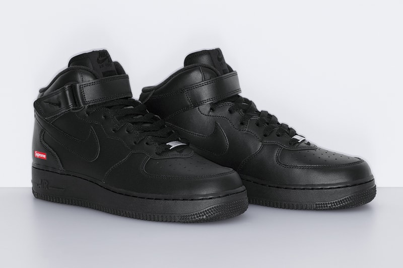 シュプリーム x ナイキ エアフォース 1 ミッドが発売 Supreme Nike Air Force 1 Mid release info