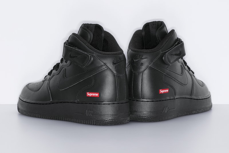 シュプリーム x ナイキ エアフォース 1 ミッドが発売 Supreme Nike Air Force 1 Mid release info