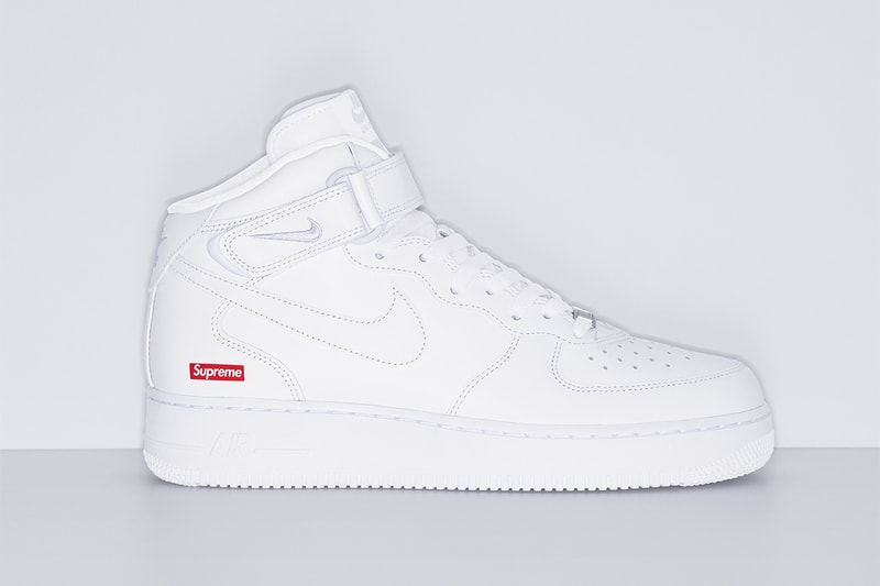 シュプリーム x ナイキ エアフォース 1 ミッドが発売 Supreme Nike Air Force 1 Mid release info