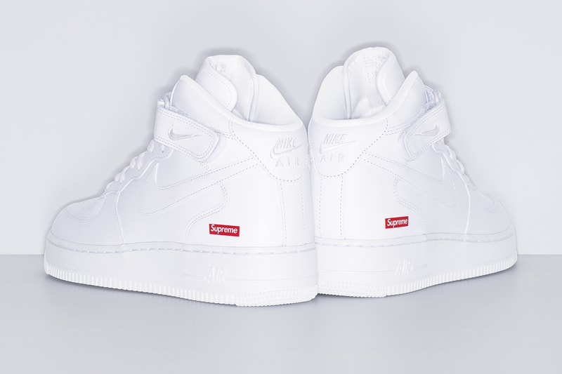 シュプリーム x ナイキ エアフォース 1 ミッドが発売 Supreme Nike Air Force 1 Mid release info
