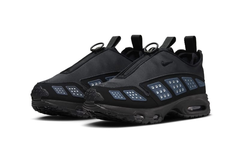 ナイキエアサンダーマックスからオールブラック仕様の新色がスタンバイ Nike Air Max Sunder "Black/Metallic Silver" Has an Official Release Date Black/Metallic Silver FZ2068-001 cdg sndr
