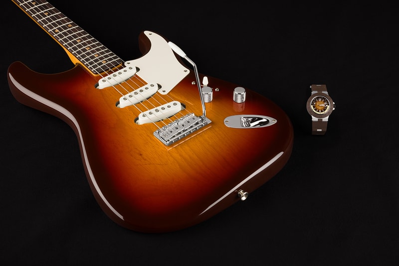BVLGARI と FENDER®︎ の異色コラボによる“アルミニウム”と“ストラトキャスター”が登場　ブルガリ フェンダー