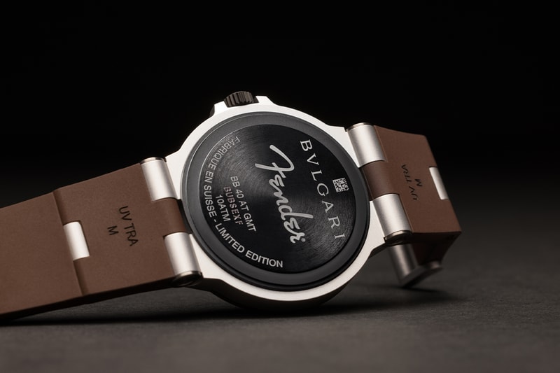 BVLGARI と FENDER®︎ の異色コラボによる“アルミニウム”と“ストラトキャスター”が登場　ブルガリ フェンダー
