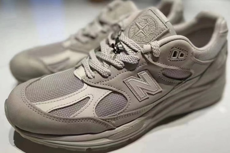 Stone Island x New Balance 991v2 の新色 “グレー” をチェック