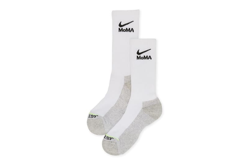 ナイキとモマデザインストアが初となるコラボレーションを発表 Nike and MoMA's Launches First Official Collaboration MoMA Nike Everyday Sock in series limited edition and co-branded products socks off-white nike air force 1 low virgil abloh basketball socks first collaboration 