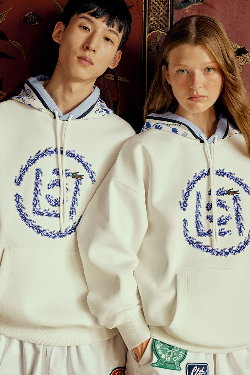 クロットxラコステがコラボレーションを発表 clot lacoste collabo collection release info