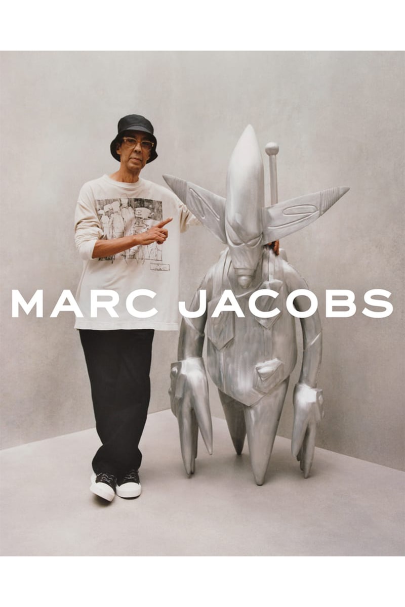 マーク ジェイコブスがフューチュラとのコラボカプセルコレクションを発表 Marc Jacobs Reunites With Futura for 40th-Anniversary Collaboration Release Info Camapaign J Balvin Paloma Elsesser