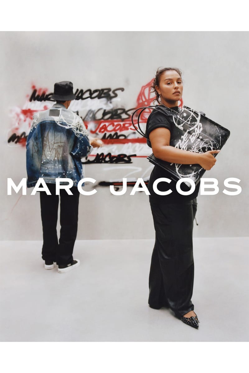 マーク ジェイコブスがフューチュラとのコラボカプセルコレクションを発表 Marc Jacobs Reunites With Futura for 40th-Anniversary Collaboration Release Info Camapaign J Balvin Paloma Elsesser