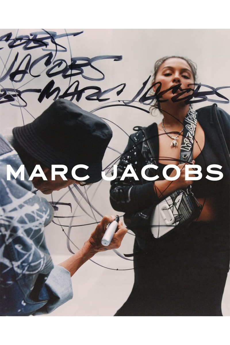 マーク ジェイコブスがフューチュラとのコラボカプセルコレクションを発表 Marc Jacobs Reunites With Futura for 40th-Anniversary Collaboration Release Info Camapaign J Balvin Paloma Elsesser