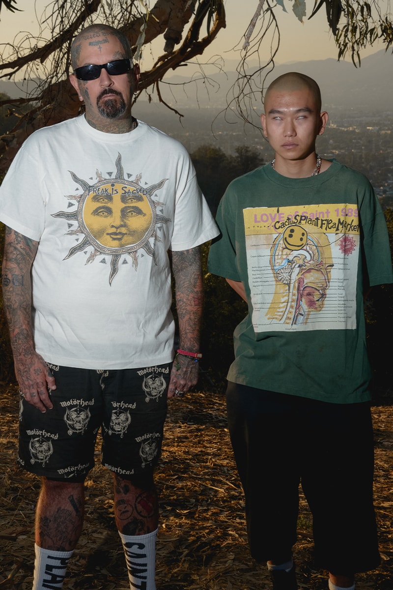 ©SAINT Mxxxxxx が Cactus Plant Flea Market と Public Enemy とそれぞれコラボレート　セントマイケルがカクタスプラントフリーマーケットとパブリック・エネミーとコラボ　collabo