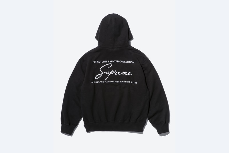 シュプリームがマーティン・ローズとのコラボコレクションを発表 Supreme x Martine Rose fall winter 2024 release info