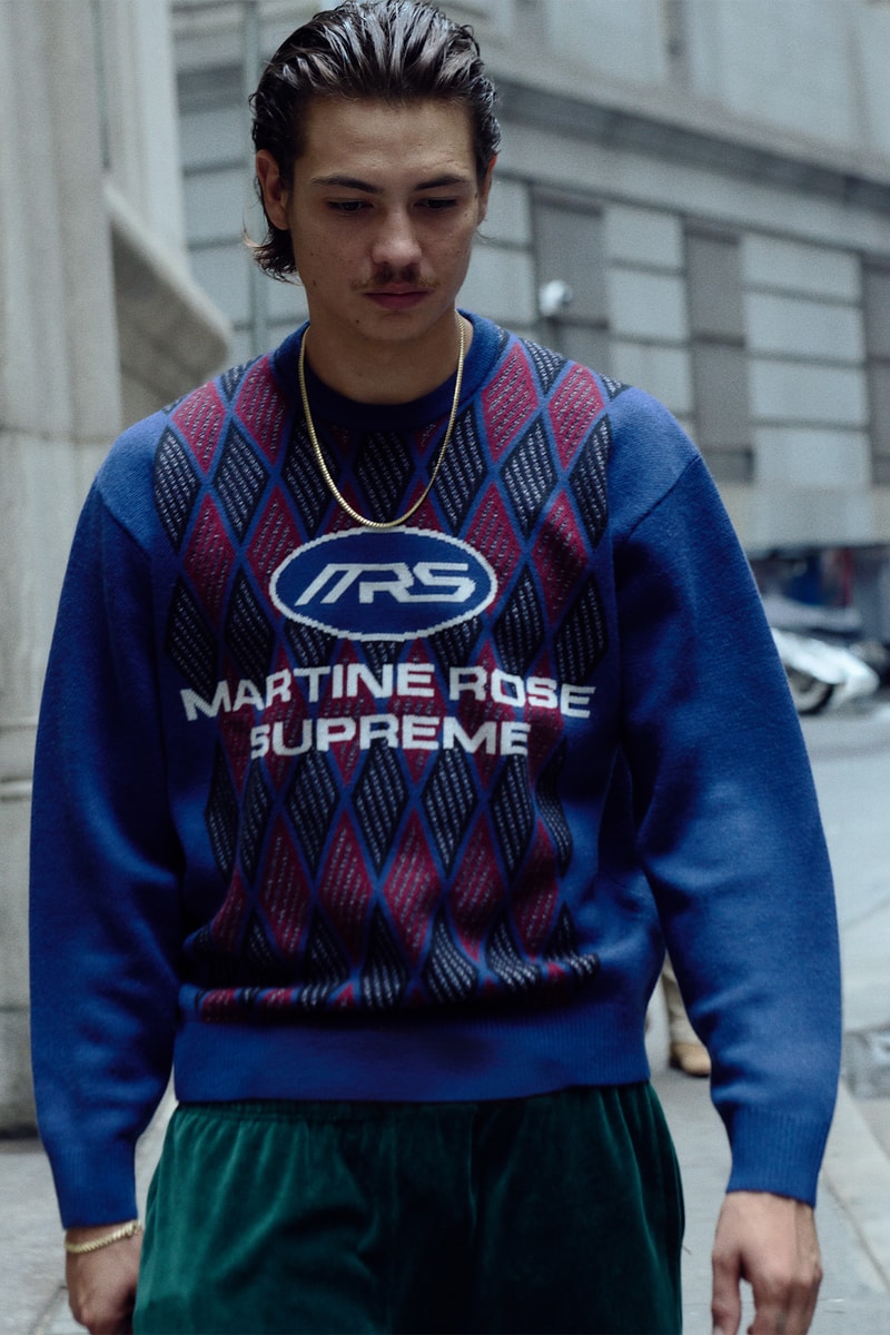 シュプリームがマーティン・ローズとのコラボコレクションを発表 Supreme x Martine Rose fall winter 2024 release info