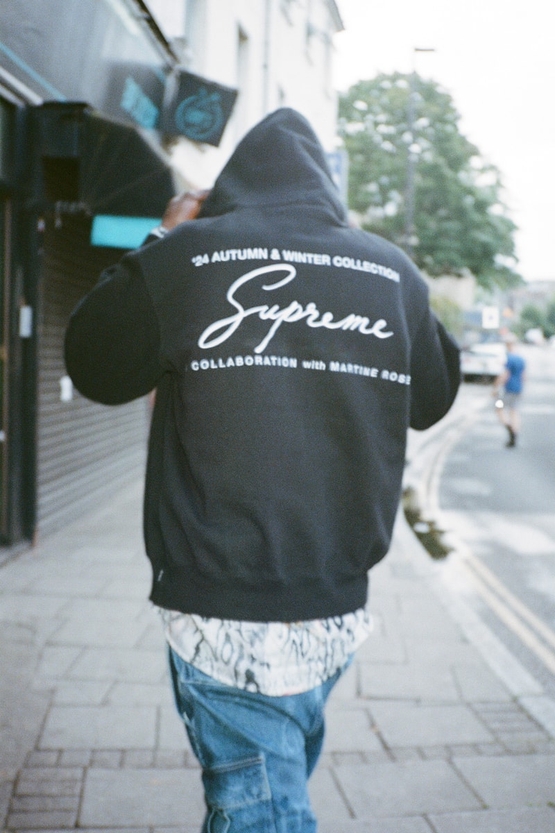 シュプリームがマーティン・ローズとのコラボコレクションを発表 Supreme x Martine Rose fall winter 2024 release info