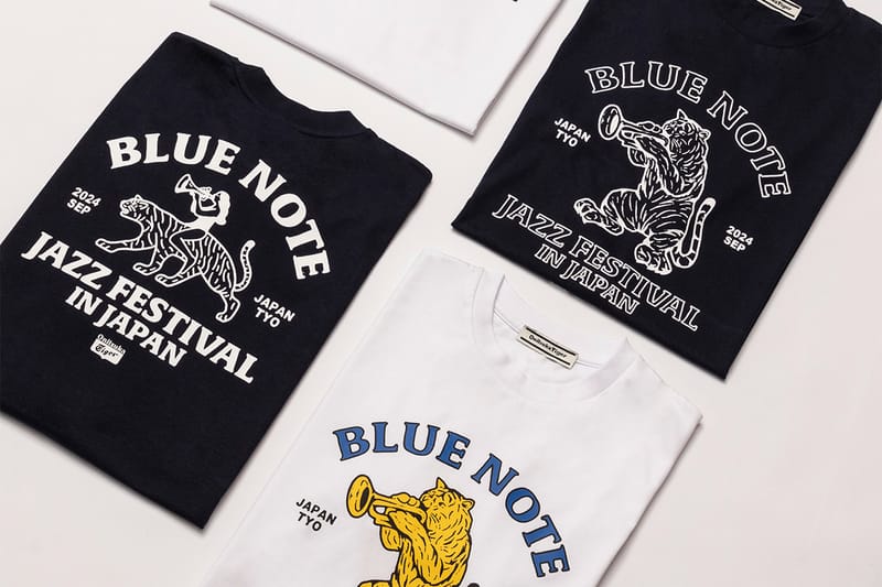 Blue Note JAZZ FESTIVAL x Onitsuka Tiger によるコラボレーションTシャツが発売決定