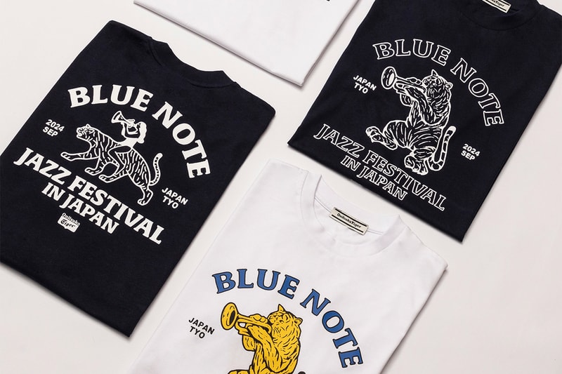 ブルーノート・ジャズ・フェスティバル x オニツカタイガーによるコラボレーションTシャツが発売決定 Blue Note JAZZ FESTIVAL Onitsuka Tiger t-shirts release info