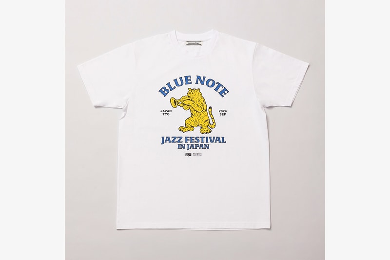 ブルーノート・ジャズ・フェスティバル x オニツカタイガーによるコラボレーションTシャツが発売決定 Blue Note JAZZ FESTIVAL Onitsuka Tiger t-shirts release info