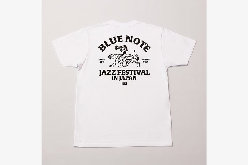 ブルーノート・ジャズ・フェスティバル x オニツカタイガーによるコラボレーションTシャツが発売決定 Blue Note JAZZ FESTIVAL Onitsuka Tiger t-shirts release info