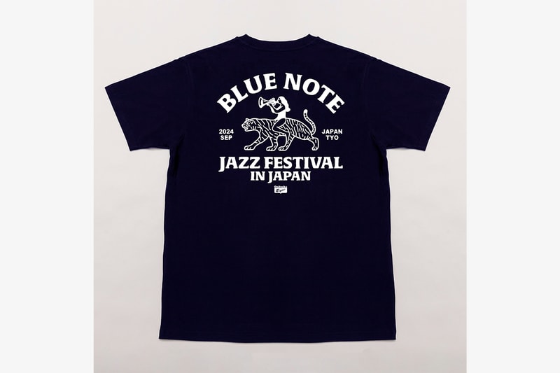 ブルーノート・ジャズ・フェスティバル x オニツカタイガーによるコラボレーションTシャツが発売決定 Blue Note JAZZ FESTIVAL Onitsuka Tiger t-shirts release info