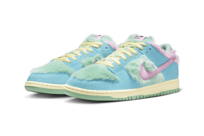ナイキSBxヴェルディによるコラボ ダンクロープロがついに発売 nike sb dunk low pro verdy blue gaze and enamel green release info