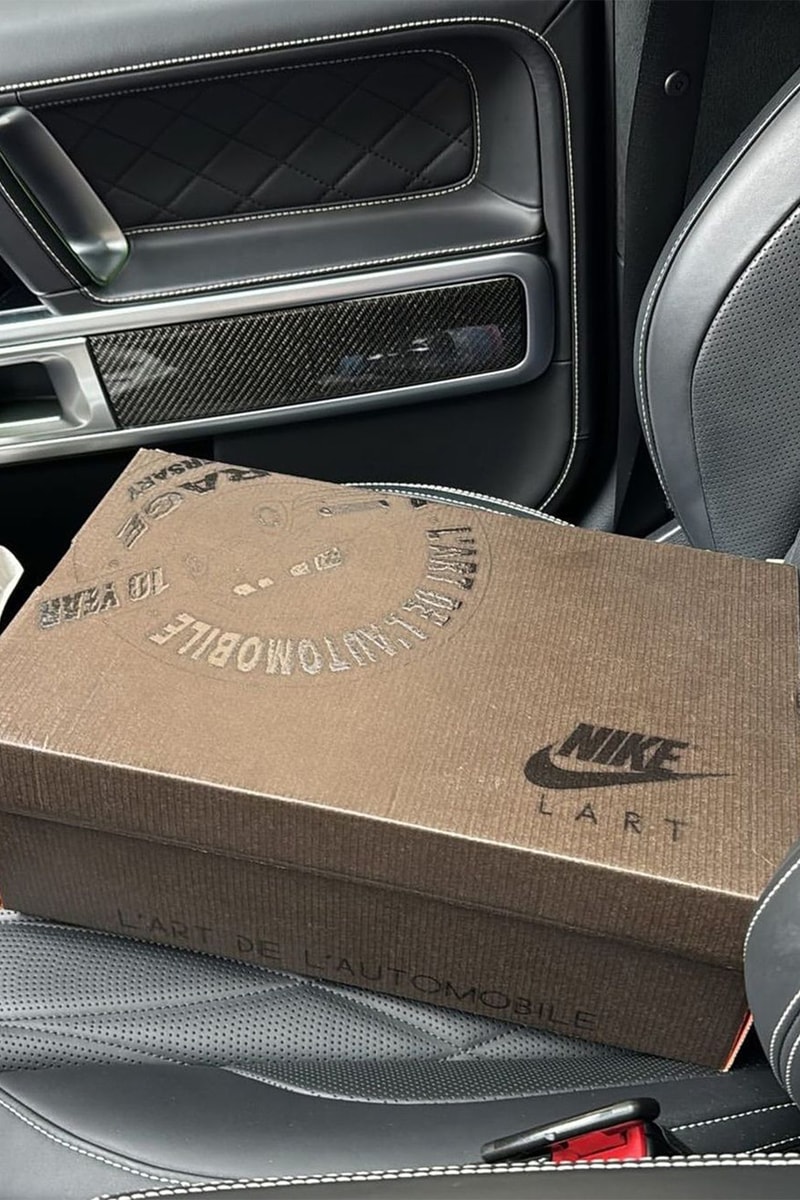 KAR / L'Art De l'Automobile から Nike とのコラボ Air Force 1 Low が発売か KAR / L'Art De l'Automobile Teases Nike Air Force 1 Low Collaboration