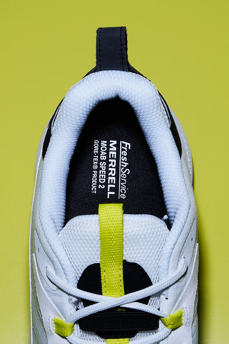メレルがフレッシュサービスとの初となるコラボレーションを発表 merrell freshservice collab MOAB SPEED 2 GORE-TEX release info