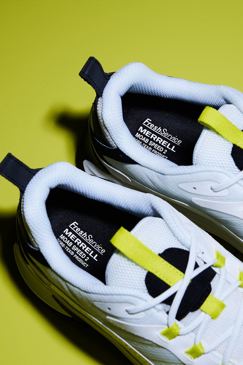 メレルがフレッシュサービスとの初となるコラボレーションを発表 merrell freshservice collab MOAB SPEED 2 GORE-TEX release info