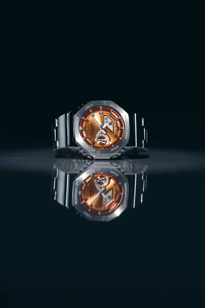 Gショックが人気のG-スチールシリーズにメタル素材で表現したGM-2110Dコレクションをラインアップ G-SHOCK Metal-Clad Stainless Steel GM-2110 Watches GM-2110D-2B GM-2110D-2A GM-2110D-3A GM-2110D-4A 