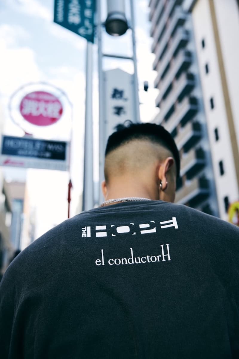 東京発のコンダクターがザ・ホープとラッパー ダダとのトリプルコラボを発表 el conductorh the hope dada triple collbo t shirt release info