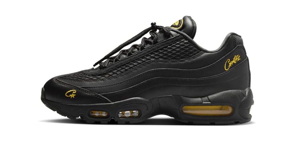 コーテイズ x ナイキ エアマックス95 の黒x黄の公式画像 | Hypebeast.JP 